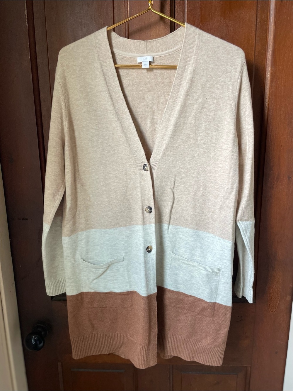 J. Jill women's medium long sleeve longer cardigan